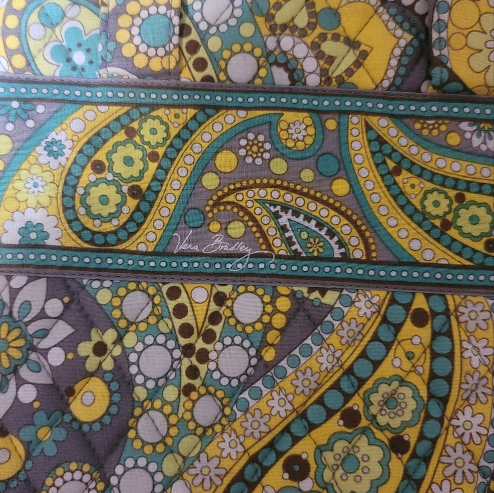 Vera Bradley travel toiletries/make up organizer bag.